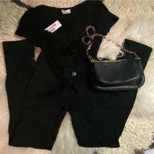 Seven 7 Cotton/ Poly Blend Pant, size 4 , stretchy Light weight